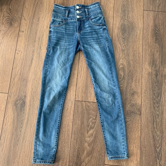 🌸2/$32🌸 Garage Jeans ultra high-rise, size 00 - Picture 3 of 4